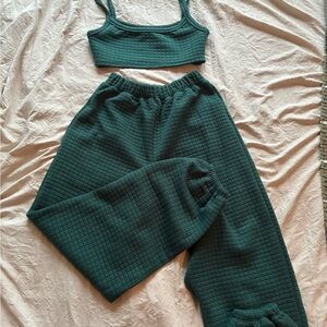 Princess Polly Teal Knit Set